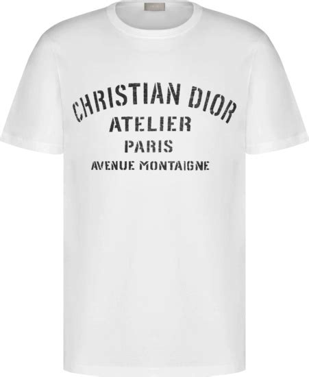 dior white tee|dior tee women's.